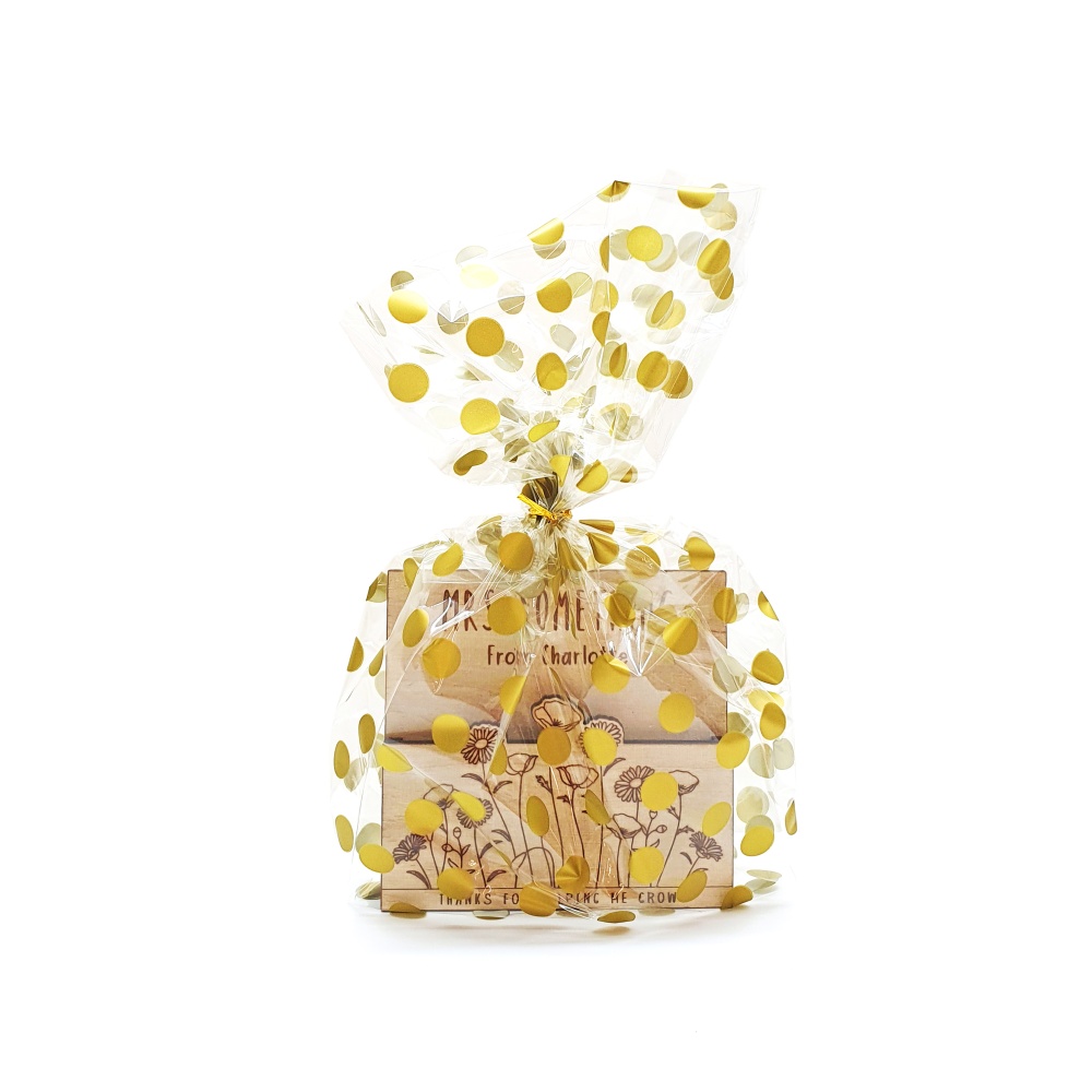 Gift Bag - Gold Dot